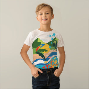 CAMISETA HONDURAS BRILLA NIÑOS