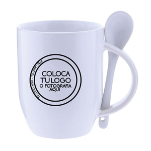 TAZA CON CUCHARA