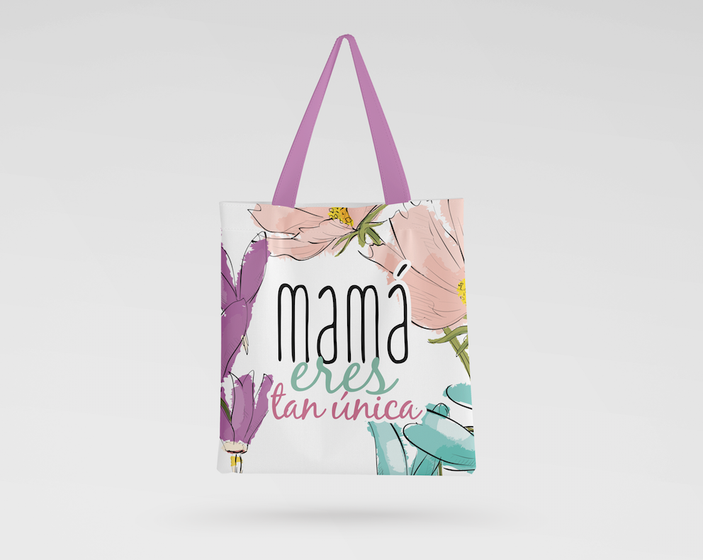 MAMA ERES TAN UNICA TOTE BAG