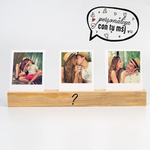 Cargar imagen en el visor de la galería, WOODPOLAROID PERSONALIZADO
