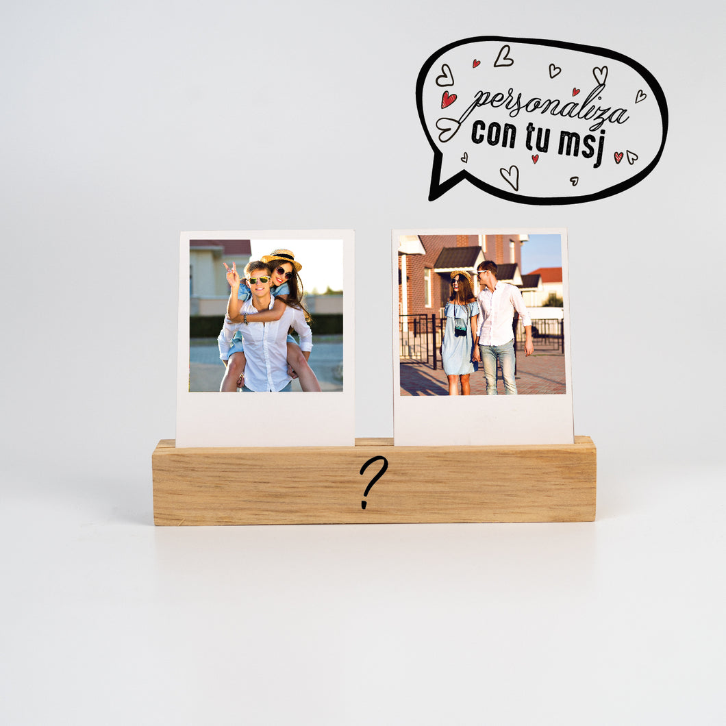 WOODPOLAROID PERSONALIZADO